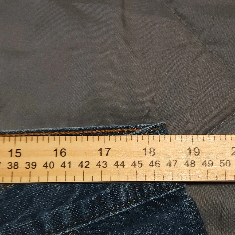 Levi's 569 Men's Jeans 38x30 Actual 37x29 Loose Straight Blue 100% Cotton